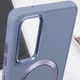 Чохол Samsung Galaxy A34 5G Epic Bonbon Metal Style MagSafe Сірий/Lavender - зображення 5