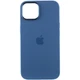Чохол Silicone Case Metal Buttons (AA) для Apple iPhone 12 Pro Max Синій/Blue Jay (ITS-00000065322_12) - изображение 2