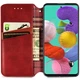 Кожаный чехол книжка GETMAN Cubic (PU) для Xiaomi Redmi 9A Red - изображение 3