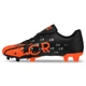 Бути футбольні Zelart CR7 6001 розмір 45 Black-Orange - зображення 2