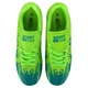 Бутсы футбольные Zelart CR7 Action 6001 размер 44 Neon Green-Blue - изображение 5