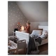 Раздвижная кровать с реечным дном IKEA СУНДВИК, белый, 80x200 см, 490.460.68 - изображение 9