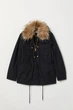 Парка H&M 36 Черный 6594538wt_черный - изображение 1