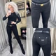 Fashions • Брюки женские на меху Caroline Fashions 62-64 черный (№159(мех)-ол-мн) - изображение 8