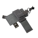 Кобура тактична Helikon-Tex Тримач для пістолета Сірий INVERTED PISTOL HOLDER INSERT GREY MELANGE (IN-PIH-NP-M3) - изображение 4