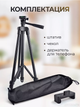 Професиональный штатив для фотоаппарата Tripod 3120 A Black Черный + крепление для телефона - изображение 2