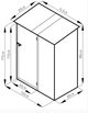 Металевий сарай HardMaster KENT 5x3 дуб/коричневий 005285 - зображення 6