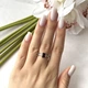 Серебряное кольцо с натуральным гранатом 1.477ct, вес изделия 2,64 гр (2152040) - изображение 6