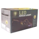 Гирлянда уличная Xmas Сосульки 7236 120 LED B-2, 5 м, черная, синий свет - зображення 2