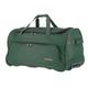 Сумка дорожная на колесах текстильная зеленая Travelite Basics Fresh TL096277-86 - изображение 2