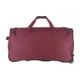 Дорожная сумка на колесах текстильная бордовая Travelite Basics Fresh TL096277-70 - изображение 4