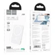 Павербанк з бездротовою зарядкою Qi 15W Hoco J109 Magnetic Wireless Fast Charge 2в1 5000 mAh 20W White - зображення 6