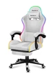 Компьютерное геймерское кресло HUZARO Force 4.7 RGB White - изображение 8