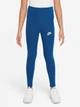 Подростковые спортивные лосины для девочки Nike G Nsw Favorites Gx Hw Legging CU8248-476 140-150 см Court Blue/White (196974706090) - изображение 1