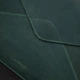 Шкіряний чохол для MacBook Pro 16" 2019-2025 INCARNE Message Зелений - зображення 4