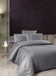 Постельное белье First Choice сатин Dark Deluxe - New Trend quicksilver евро - изображение 1