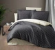 Постельное белье First Choice сатин - Point anthracite евро - изображение 1
