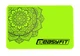 Йога блок EasyFit с узором Салатовый - изображение 2