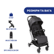 Прогулянкова коляска Chicco Trolley Me Чорна (79865.85) - зображення 4