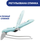 Крісло-гойдалка Chicco Balloon Бірюзове (79652.60) - зображення 5