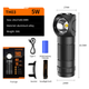 Ліхтар міні багатофункціональний акумуляторний TH03 SuperFire 460 Lumen IP43 - зображення 8