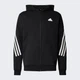 Толстовка на молнии мужская Adidas Sportswear M FI 3S FZ IR9159 M Черная (4067892696151) - изображение 10