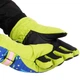 Перчатки горнолыжные детские Zelart Snow Gloves 1699 L-XL (9-12 лет) Black-Green-Blue - изображение 4