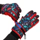 Рукавички гірськолижні дитячі Zelart Snow Gloves 1699 L-XL (9-12 років) Red-Black-Deep Blue - зображення 2