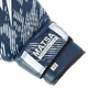 Перчатки боксерские на липучке Matsa Training 0033 4 унции Blue-White - изображение 4