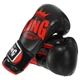 Перчатки для бокса кожаные на липучке Top King Boxing 0363 14 унций Black-Red - изображение 5