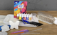 Набор для рисования на воде Эбру FUN Game, 12 пигментов, гипсовые фигурки, концентрат, акварельная бумага, инструменты, в кор 22*6*29см (94133) - изображение 2