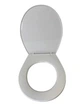 Сидіння для унітаза NKP Slim Smart 0302 Soft Close+Quick Release термопласт Білий - изображение 2