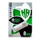 Флеш пам'ять HI-RALI Rocket 8GB Flash Drive USB2.0 універсальний накопичувач/флешка для зберігання, перенесення та обміну даними для пристроїв/ПК/ноутбука Сталевий - изображение 2