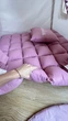 Детский вигвам палатка-домик «Сердце» с ковриком и именной подушкой 100×100×165 см молочный с розовым - изображение 7