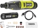 Шліфмашина пряма Ryobi RRT4-120GA15, 4В USBLIthium, АКБ 1х2А•рік, набір аксусуарів - зображення 1