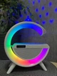 Настольная смарт лампа-ночник 3в1 с беспроводной зарядкой и Bluetooth-колонкой G2388A - изображение 1