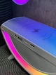 Настольная смарт лампа-ночник 3в1 с беспроводной зарядкой и Bluetooth-колонкой G2388A - изображение 15