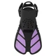 Ласты тренировочные короткие с открытой пяткой CIMA 8968 размер L-XL (42-47) Purple-Black - изображение 3