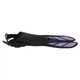 Ласты тренировочные короткие с открытой пяткой CIMA 8968 размер L-XL (42-47) Purple-Black - изображение 8