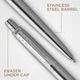 Набір Parker JOTTER Stainless Steel CT BP+PCL (кулькова + олівець) - зображення 4