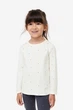Набір регланів в горох 3шт H&M 134-140см (400094454) - зображення 2