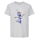 Футболка детская Холодное сердце 001 (Frozen) серая (FRH gr 001) 128 см - изображение 1