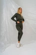 Термобілизна Cotton жіноча (зелена) XL - зображення 1
