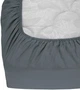Простынь на резинке Good-Dream Бязь Dark Grey 80х180 см (GDPRGBDG080180) - изображение 2