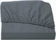 Простынь на резинке Good-Dream Бязь Dark Grey 80х190 см (GDPRGBDG080190) - изображение 1