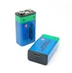 Акумулятор Крона літій-іонний Li-Ion 9V 400 mAh Type-C заряджання Quantum - зображення 2