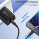 Кабель UGREEN US289 USB 2.0 to Micro Cable Nickel Plating 2A 3m Black (60827) - изображение 4