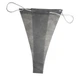 Трусики-стрінги одноразові Monaco Style S/M (50 шт.) сірі - зображення 3