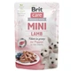 Влажный корм для щенков Brit Care Mini с ягненком филе в соусе 85 г - изображение 1