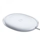 Бездротовий зарядний пристрій Baseus Jelly 15W Білий (WXGD-02) - зображення 1